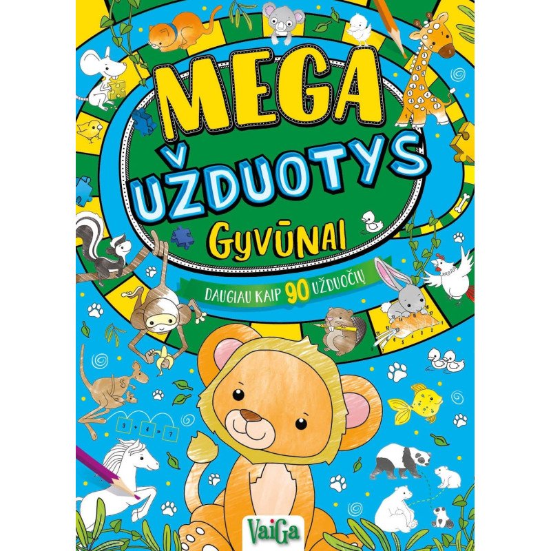 Mega užduotys. Gyvūnai