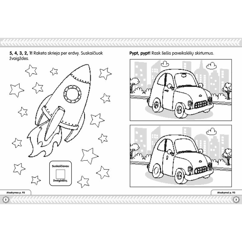 Mega užduotys. Transporto priemonės