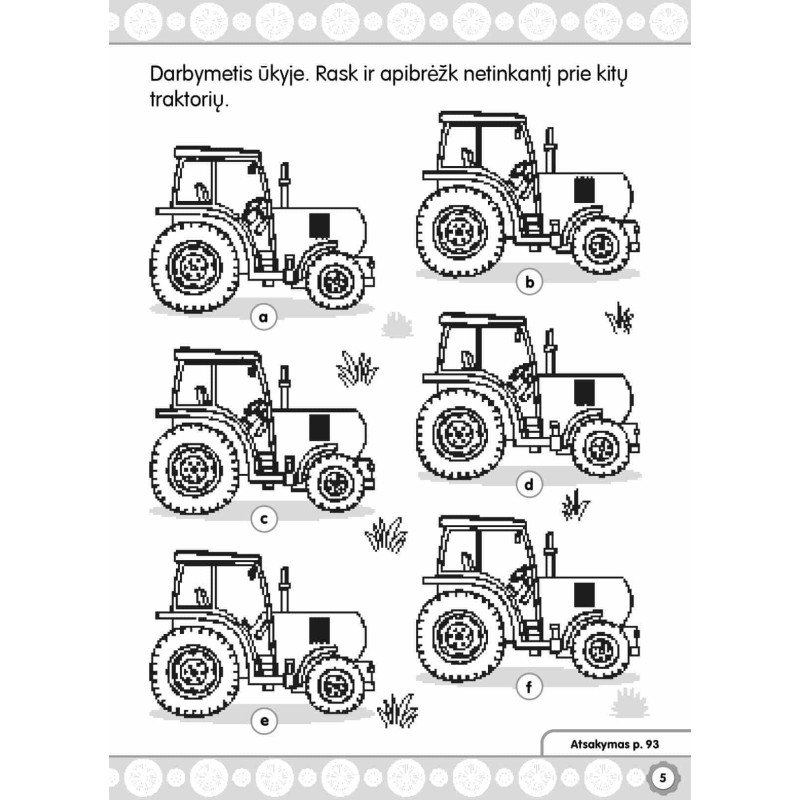 Mega užduotys. Transporto priemonės