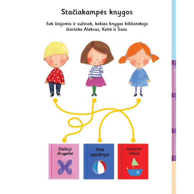 Figūros. Lipdukų knyga