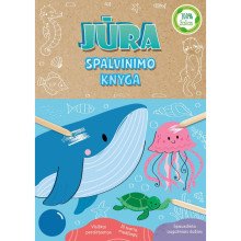 Jūra. Spalvinimo knyga( 100 % žalias)