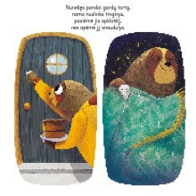 Pasidalytas meškutės gerumas