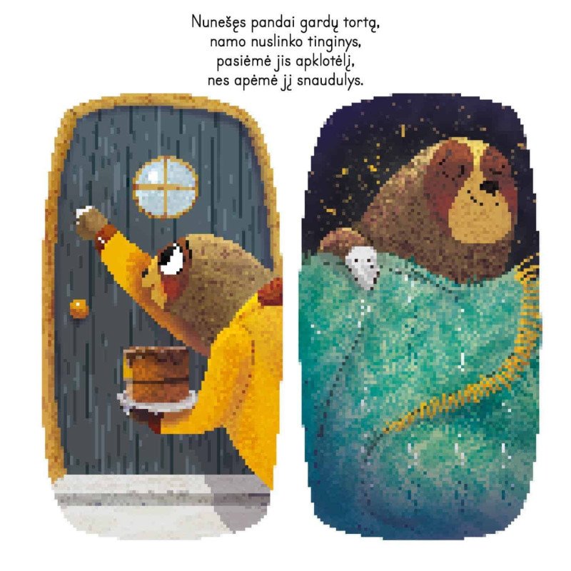 Pasidalytas meškutės gerumas