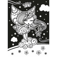 Neoninio spalvinimo knyga. Stebuklai (su 3 nenoniniais rašikliais)