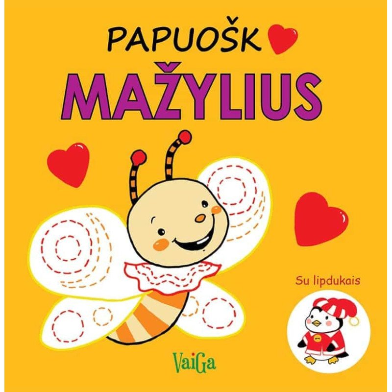Papuošk mažylius. Su lipdukais