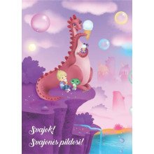 Atvirukas. Drakonas (Kajaus ir Ateivuko kelionė į Burbulendiją)