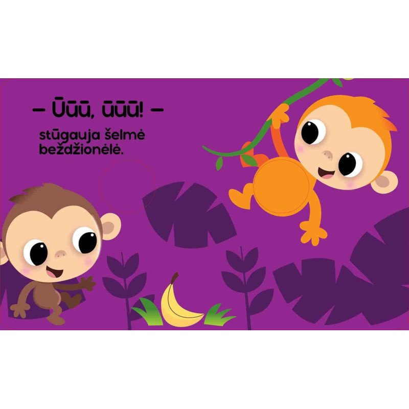 Džiunglės. Liečiu ir jaučiu