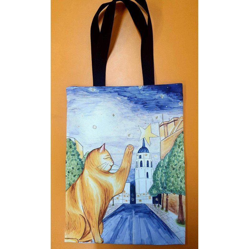 Tekstilinis maišelis. Horacijus.Vilnius