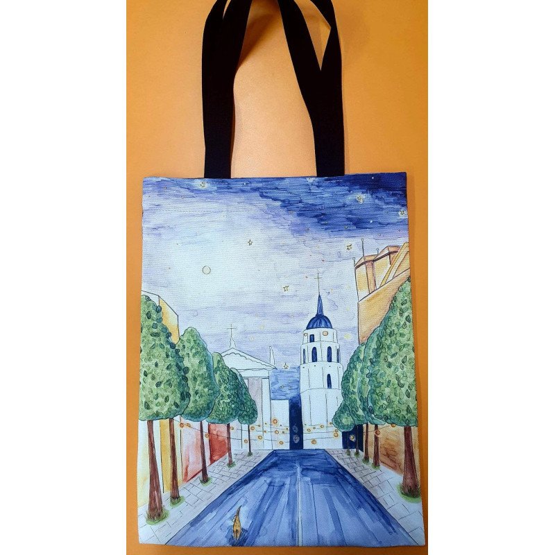 Tekstilinis maišelis. Horacijus.Vilnius