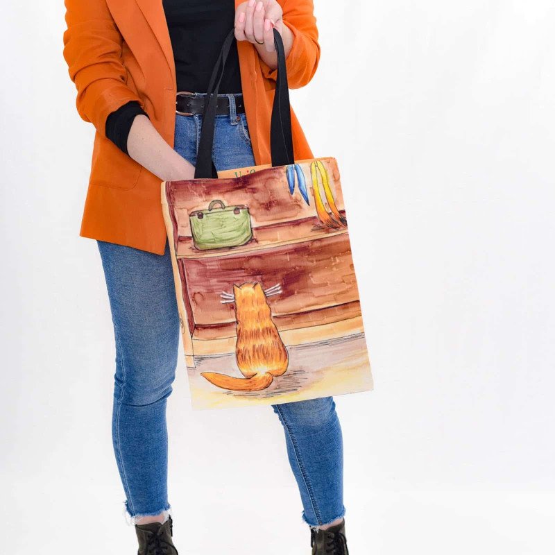 Tekstilinis maišelis. Horacijus