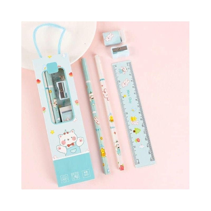 Raštinių reikmenų rinkinys(žalsvas)