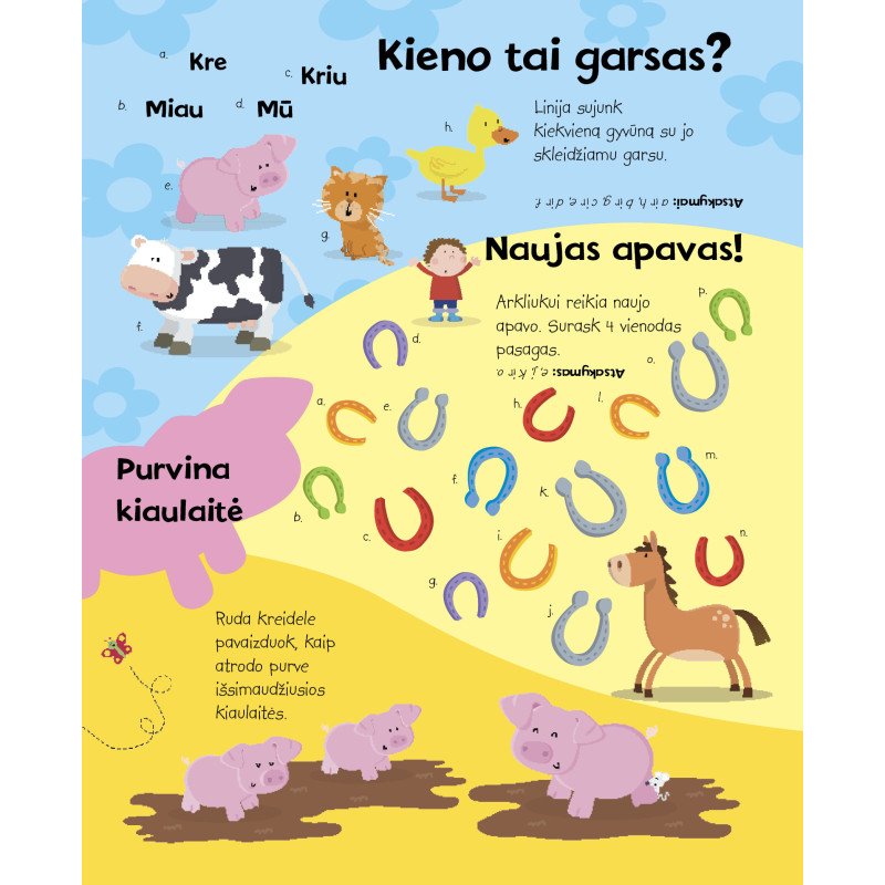 Mano pirmasis ūkis. Lipdukų ir veiklos knyga