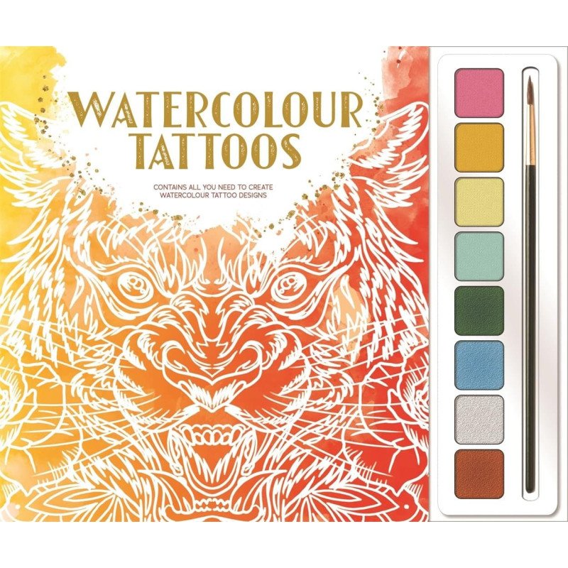 Watercolour Tattoos (Mind Spa Watercolours)