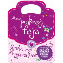Mano puikioji fėja. Spalvinimo knyga-rankinė