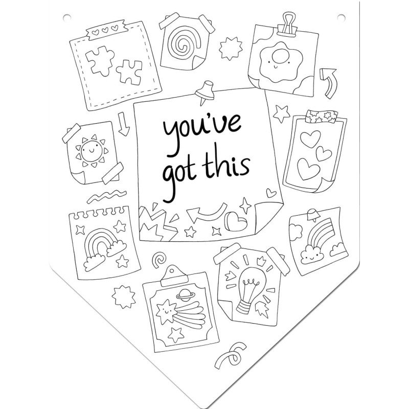 You've Got This (16 inspiring pictures to decorate and display)