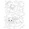 Puffy Art Super Cute (Bumpy Line Colouring Book)