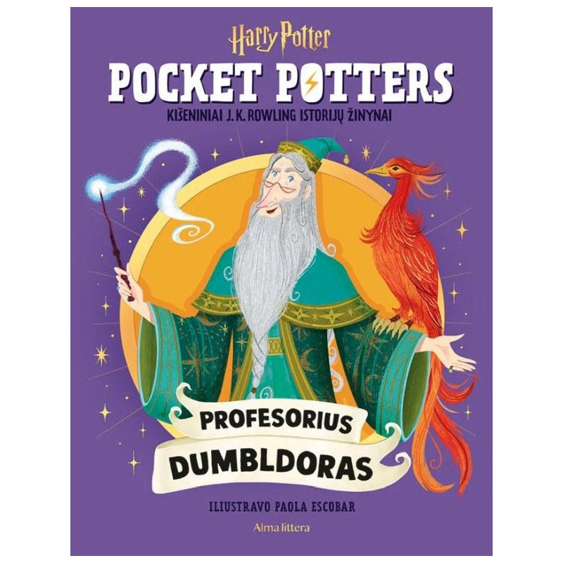 Albas Dumbldoras. Pocket Potters. Kišeniniai J. K. Rowling istorijų žinynai