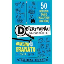 Auksinio granato byla. Detektyviniai galvosūkiai