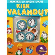 Kiek valandų? Mokykis su magnetukais
