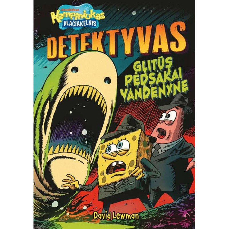 Kempiniukas Plačiakelnis. Detektyvas. Glitūs pėdsakai vandenyne