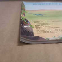 Grėsmingieji dinozaurai. Lipdukai-dėlionės-užduotys