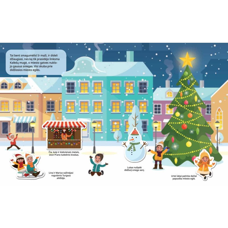 Kalėdos, Kalėdos! Smagi knygelė su magnetukais(2023)