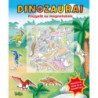Dinozaurai. Knygelė su magnetukais