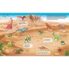 Dinozaurai. Knygelė su magnetukais