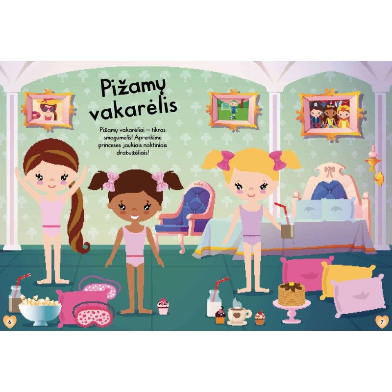 Aprengiam lėlytes. Princesės