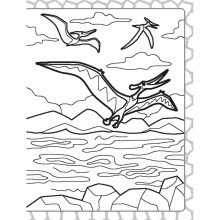 Šaunioji spalvinimo knyga. Dinozaura