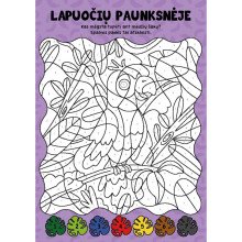 Spalvink pagal skaičius. Džiunglės