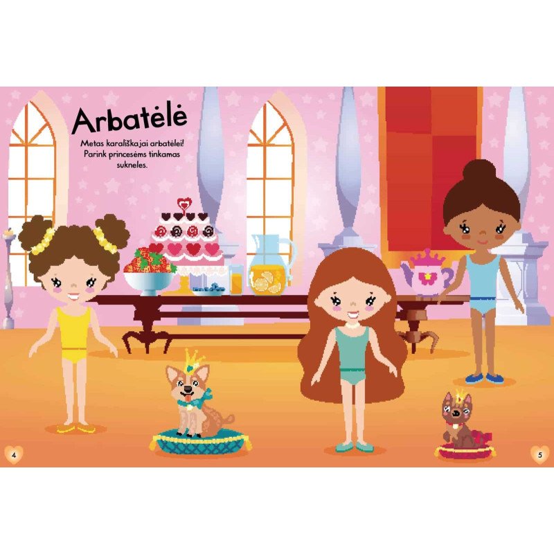 Susikurk princesės pilį