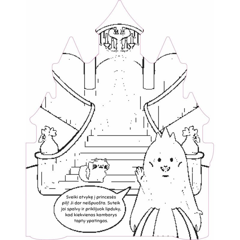 Susikurk princesės pilį