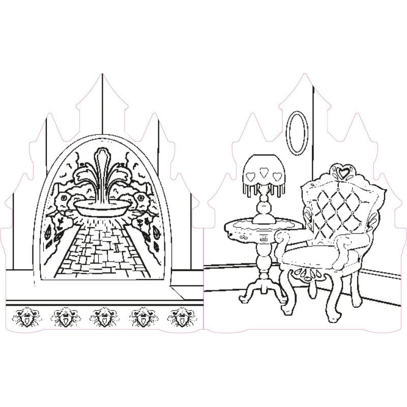 Susikurk princesės pilį