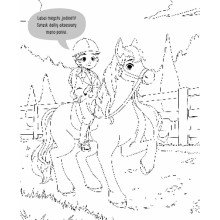 Nuspalvink lipdukus. Princesė