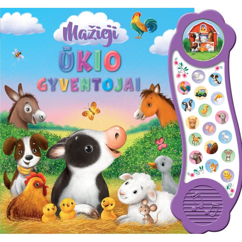 Mažieji ūkio gyventojai. Su 18 garsų