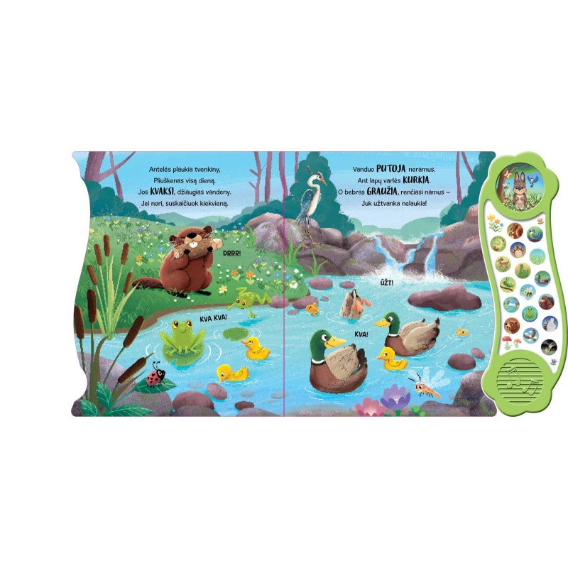 Nuostabioji gamta. Su 18 garsų