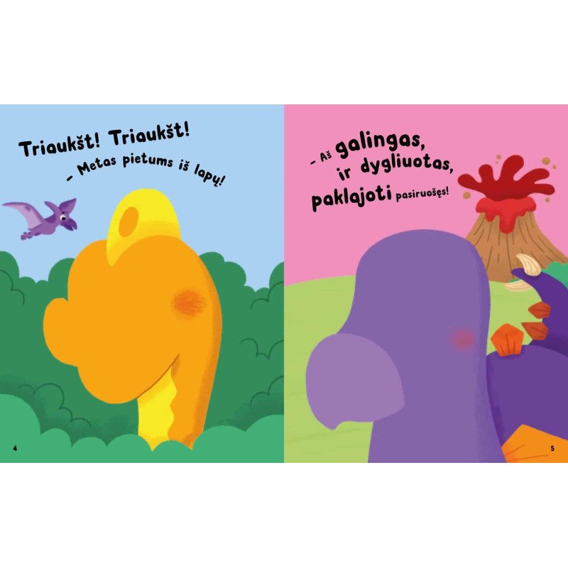 Smagūs snukučiai. Dinozaurai