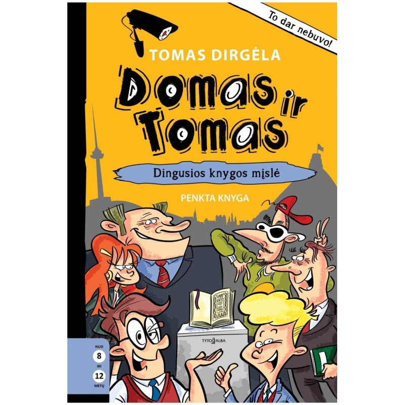 Domas ir Tomas. Dingusios knygos mįslė