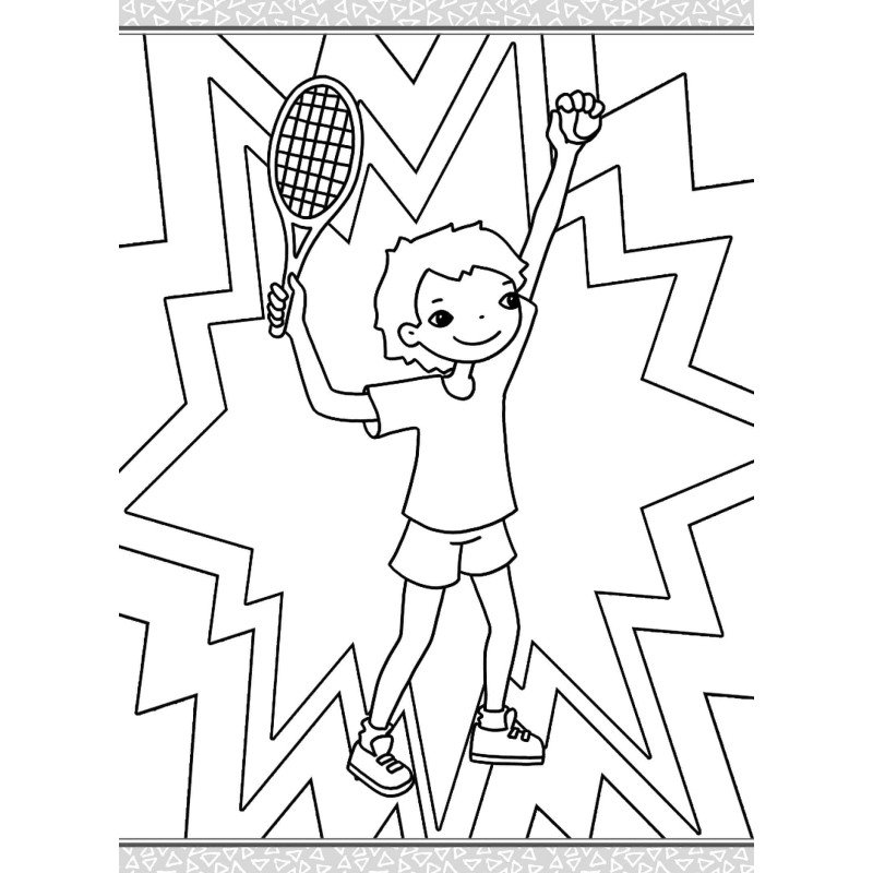 Didžioji spalvinimo knyga. Sportas