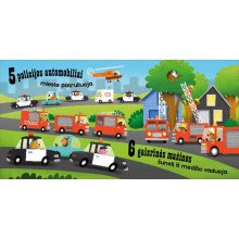 Mano pirmosios transporto priemonės. Staigmenos kiekviename puslapyje