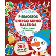 Pirmosios Sniego Senio Kalėdos. Veiklos knyga su lipdukais