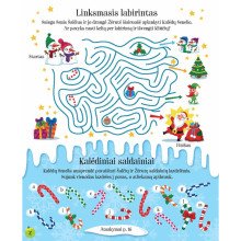 Pirmosios Sniego Senio Kalėdos. Veiklos knyga su lipdukais