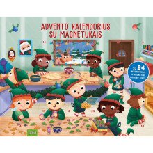 Advento kalendorius su magnetukais