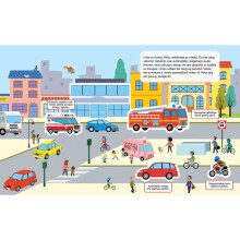 Mieste. Smagi knygelė su magnetukais