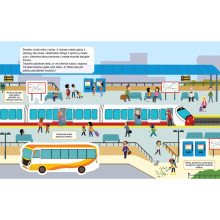 Mieste. Smagi knygelė su magnetukais