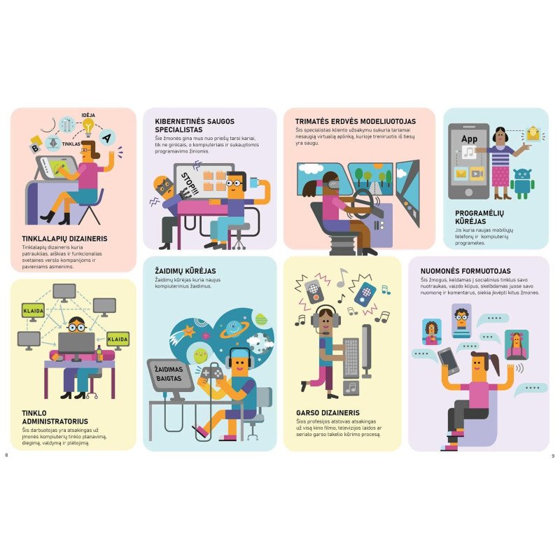 Nuostabus profesijų pasaulis