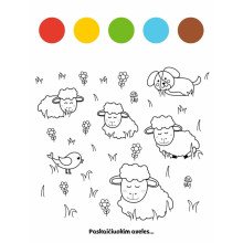 Ūkyje. Magiška dažų paletė