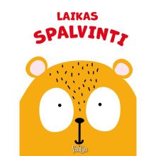 Laikas spalvinti. Meškiukas