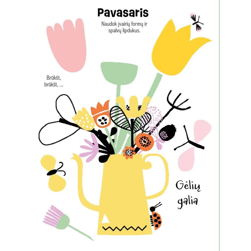 Laikas spalvinti. Meškiukas